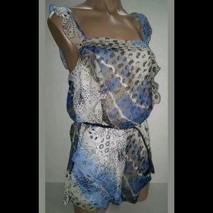 Princess Vera Wang Floral Romper Jumper